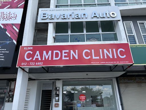 CAMDEN CLINIC (FAMILY MEDICINE, ORTHOPAEDIC SPECIALIST, PSYCHIATRY SPECIALIST)