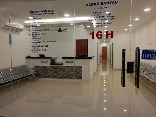 Klinik Banyan - Nilai 24 Jam & X-Ray